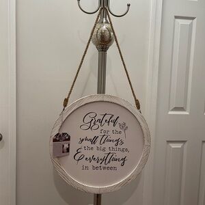 Rustic White Wall Hanging Decor - Kirklands